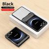 Transparent Electroplated Full-Body Protective Case Galaxy Z Flip 8 7 6 5 4 3 With Hinge Coverage