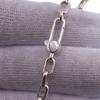 GUCCI Interlocking G Silver Necklace Silver Silver unisex Used