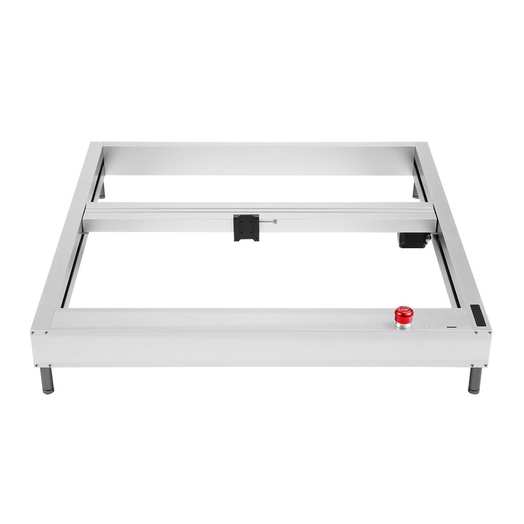 Алюминиевый сплав 400 мм * 400 мм Область гравировки, Лазерный гравировальный станок из алюминиевого сплава Лазерная гравировка