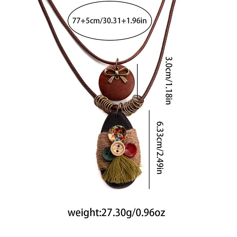 Смола Круглые Полые Подвески Ожерелья Для Женщин Модные Черные Кожаные Веревочные Длинные Цепочки для Свитера Вечерние Украшения
