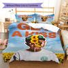 tylerthecreator Pattern Bedding Quilt Set Quilt Cover Pillowcase Home Decoration Birthday Gift (1 * duvet cover + 2 * pillowcase, without core)