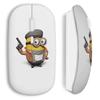 Wireless Mouse - Minion - Pistol - USB Wifi - Compatible Mac and PC - White