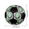 SV Werder Bremen Indoor Soccer Ball Colorful All Ages Size 5 Machine Stitched PVC Competition Ready Durable High-Bounce