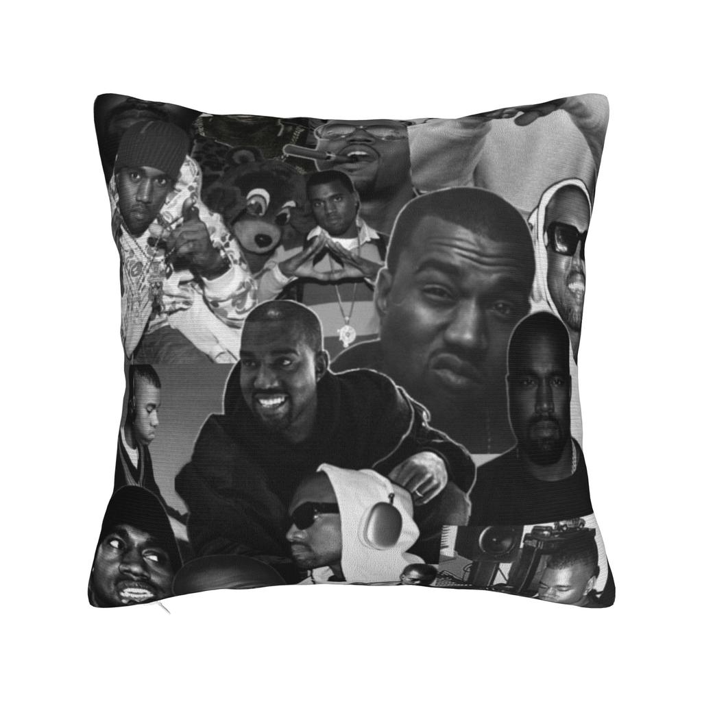 K-kanyes W-wests Забавная Подушка Чехол Аксессуары Мягкая Наволочка Декор Чехол для Подушки-плед Сиденье Разные Размеры