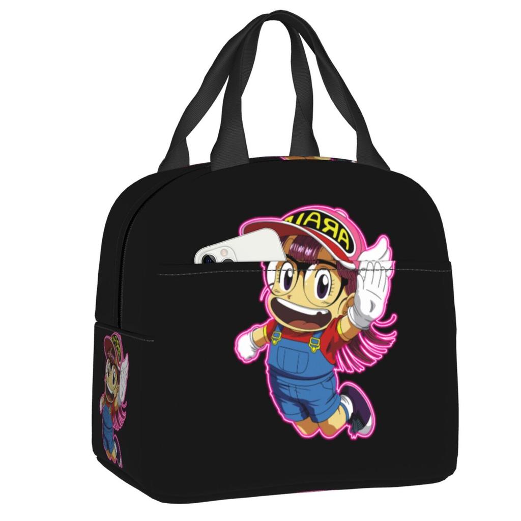 Индивидуальные японские термоизолированные ланч-сумки Arale Norimaki из Dr. Slump, портативные женские сумки-тоуты для обеда, школьные многофункциональные пищевые контейнеры