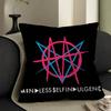 A-Mindless Self Indulgence-S Lucky Dragon Pillow Cover Sofa Cushion Cover Home Room Decoration Children Gift