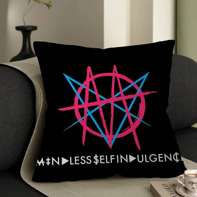 A-Mindless Self Indulgence-S Lucky Dragon Pillow Cover Sofa Cushion Cover Home Room Decoration Children Gift