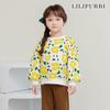 Lilyplury Sweet Flower Sweatshirt Yellow 