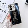 Чехол для телефона со скелетом Жнеца, забавный стиль, покрытие, для Xiaomi Redmi Note 14 15 Pro Plus 13 12 11 11S 11T 10 9S 9 5G, противоударный A