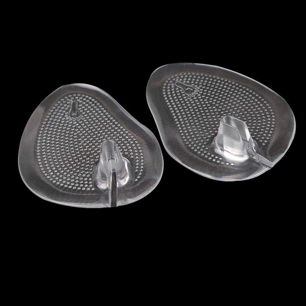 Pair Silicone Gel Insoles Flip Flops and Sandals Forefoot Support Toe Protection
