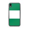Coque Pour iPhone - Drapeau Du Nigeria - iPhone XR - Silicone Souple - Design Fin Et Léger