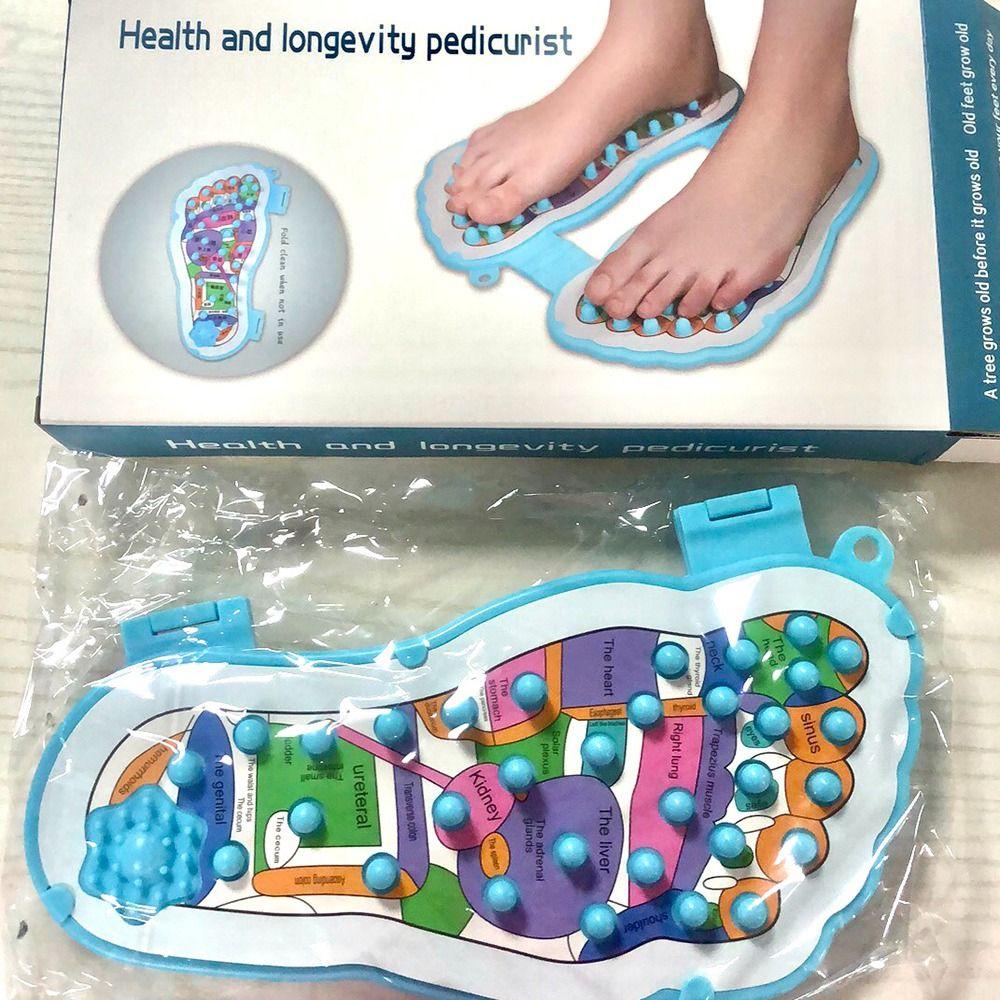 Pressure Foot Massage Pad Foot Acupressure Point Massager Plantar Massager Reflexology Massage Mat