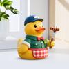 Yousheng BBQ Duck Figurine Collectible Tabletop Duck Decoration Resin Duck Statue for Shelf Cabinet Bathroom Decor Ducks Enthusiasts Gift