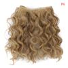 15*100Cm High Quality Screw Curly Hair Extensions For All Dolls Diy Hair Wigs