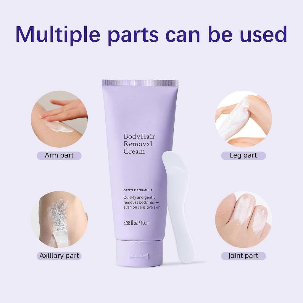 sensitive skin body hair remover with soothing aloe vera