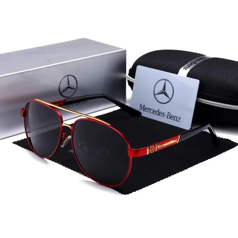 C200 E200 Для Mercedes Benz Mercedes Benz A B C E V R S Класса ML SL GLA GLB GLC GLK GLS SLK Vito Автомобильные Мужские и Женские Поляризационные Солнце