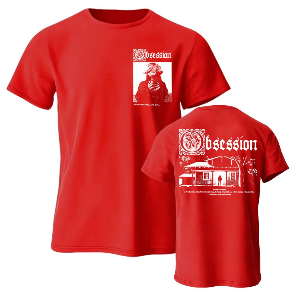 Футболка с надписью Movie Obsession I Love You, летняя, хлопковая, повседневная, для мужчин/женщин, с коротким рукавом, модная, унисекс, уличная одежда, графический мерч