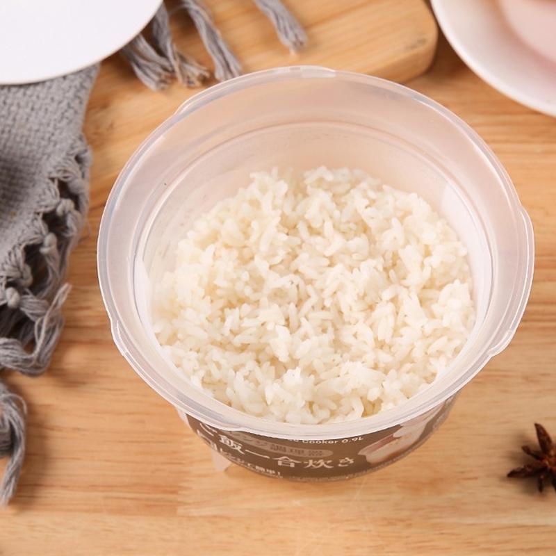 900 мл микроволновая печь рисоварка многофункциональная пароварка приготовление горячего супа бенто ланч-бокс пищевая полипропиленовая кухонная утварь для приготовления на пару