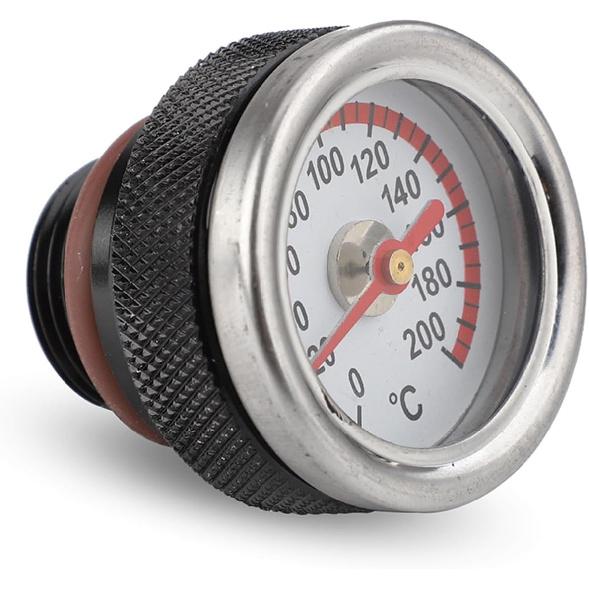 Крышки заливной горловины указателя температуры масла M20x1.5 для мотоцикла, 0-200℃, крышки клапанов двигателя