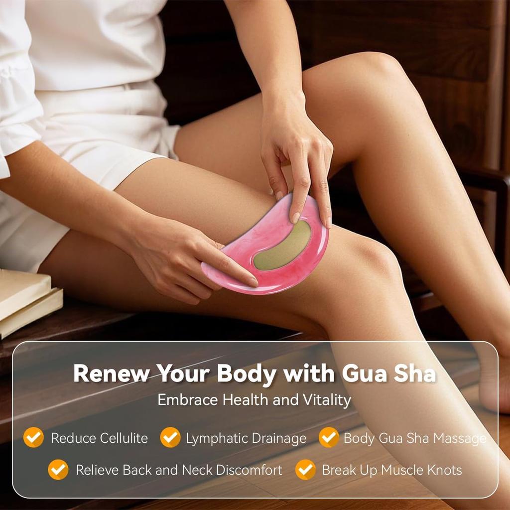 Инструмент Гуа Ша для тела из смолы, Инструмент Гуа Ша для целлюлита для тела, Инструменты для массажа тела, Инструмент для лимфодренажа, Инструменты для формирования тела для женщин