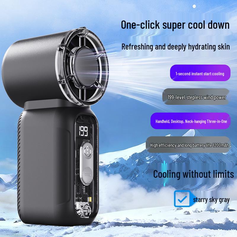 2026 High-Speed Handheld Mini USB Rechargeable Fan - Powerful, Portable, Small.