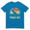 Kids Three Rex 3rd Birthday Boy Shirt Third Dinosaur 3 Year Old TShirt