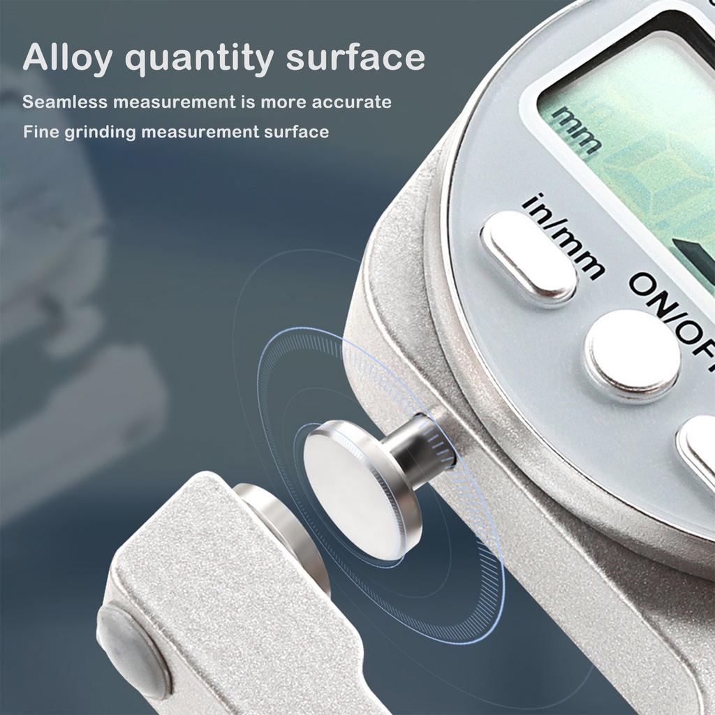 Толщиномер Толщиномер Измерение Высокоточный Микрометр Для Лакокрасочной Плёнки Линейка Толщиномер Для Плёнки Толщиномер Стенок Стальная Пластина Жемчужный Штангенциркуль