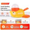 Interactive Dog Puzzle Slow Feeder Duck Shaped Dog Treat Dispenser for Small Medium Dogs Slow Feeder Dog Bowl for Training