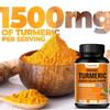 Soomiig Organic Turmeric — 1500mg, 95% Curcuminoids, Ginger & Black Pepper, 120 Vegan Capsules
