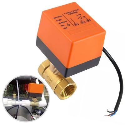 Электрический шаровой кран с 2-проводной конструкцией, степень защиты IP54