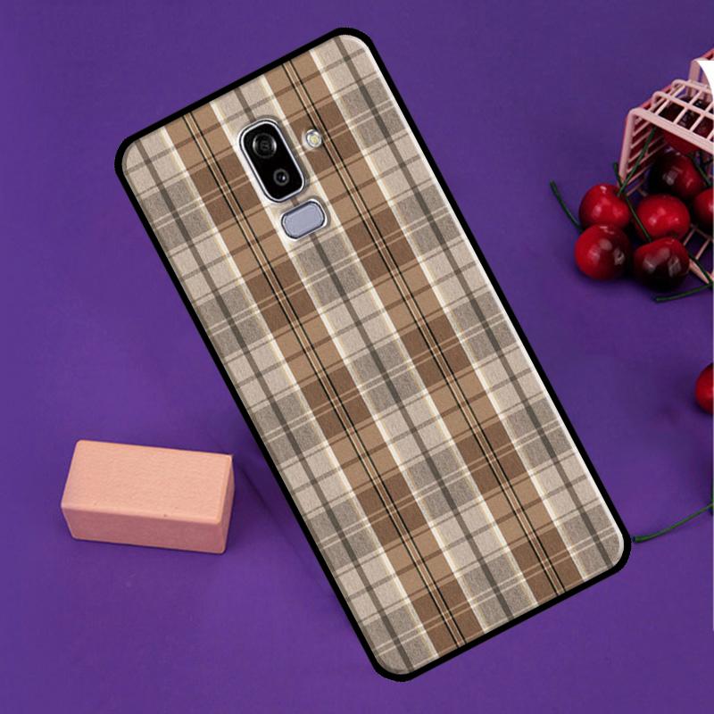 Коричневый Клетчатый Чехол Для Samsung Galaxy M35 M55 M15 M56 M36 M16 M31 M11 M13 M53 M12 M32 M52 M14 M34 M54 M06