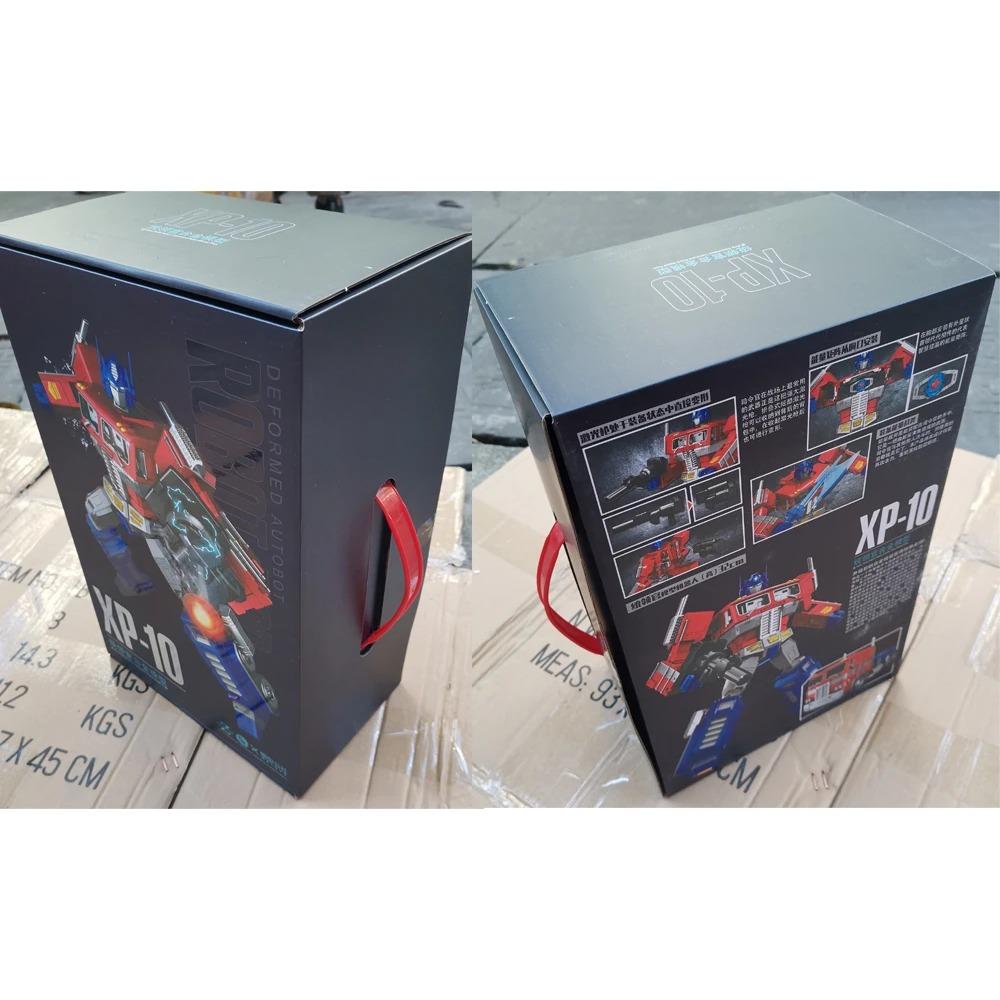 Трансформеры Игрушки Оптимус MPP10 XP10 YOUHU WJ Черное Яблоко Трейлер G1 Плоскоголовый Столб ОП Командир Робот-Трансформер Модель Машины