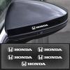 Car 3D Sticker Steering Wheel Decals Emblem Badge For Honda Civic FIT Accord Prelude CRV 5th City I83 CRZ CRX Jazz HRV Pilot Odyssey