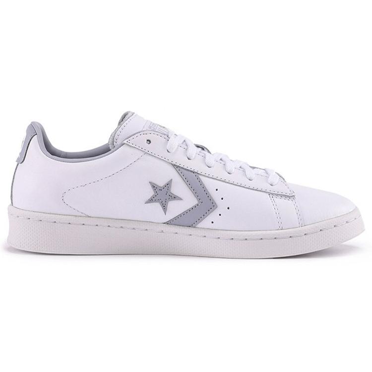 Кожаные низкие кеды Converse Pro 'White Gravel' 170360C