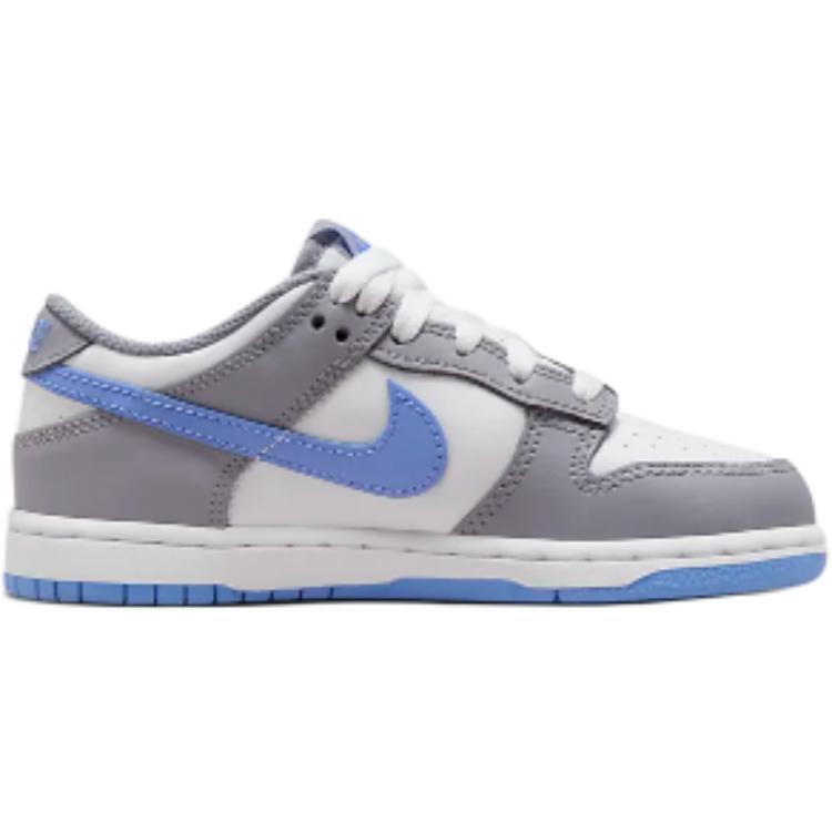 Nike Dunk Low PS Cement Royal Pulse Kids Sneakers Grey White Cement-Grey FB9108-121