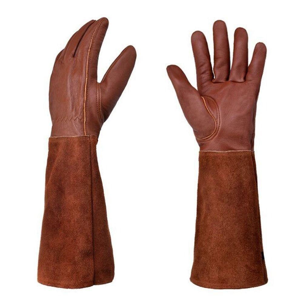Long Sleeve Gardening Gloves Coffee Outdoor Work Gloves Winter Thermal Gloves Worker