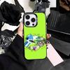 Lazy M-Mates M-Mordecai and R-Rigby   Phone Case For iPhone17,16,15,14,13,12,11 Plus,Pro Max Colored Silver Plated Inside Cover