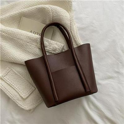 Зима 2022 Женская Мода Маленькая Сумка-Тоут "Овощная Корзина" - Универсальная Повседневная Сумка-Ведро