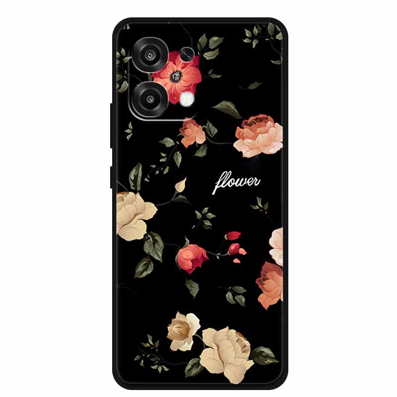For OPPO A6 Pro 4G 5G 3D Flower Case F31 Soft TPU Bumper Protector Relief Emboss Silicone Phone Cover for F 31 A 6 Fundas Coque