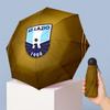 Мини 5-складной карманный зонт Lazio FC Компактный легкий Защита от УФ-лучей дождя солнца Зонт Портативный дорожный зонт