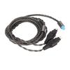 2Pin Sound Cable 3 in 1 Silver Plated Copper Cable Replacement for HD650 HD660S HD6XX HD600 HD660 HD580 HD535 HD545