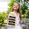 Multipurpose Back To School Sign Wooden Chalkboard Photo Prop  for School