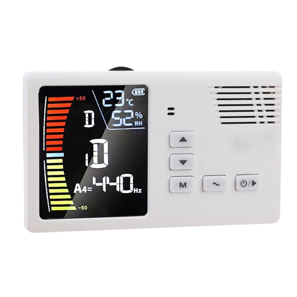 Метроном Тюнер Перезаряжаемый Светодиодный Дисплей 3 в 1 Цифровой Тюнер Генератор Тона для Гучжэн Гуцинь Эрху Пипа Белый