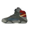 DC Comics x Reebok Shaq Attaq Man of Steel Унисекс Кроссовки Серый Сплав Отважный Синий HQ4587