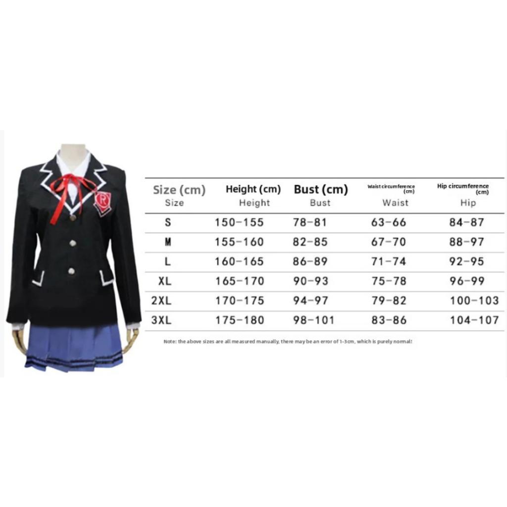 Косплей костюм Куруми/Тока/Ёсино из Date A Live, Аниме наряд для ролевых игр на Хэллоуин, Карнавал
