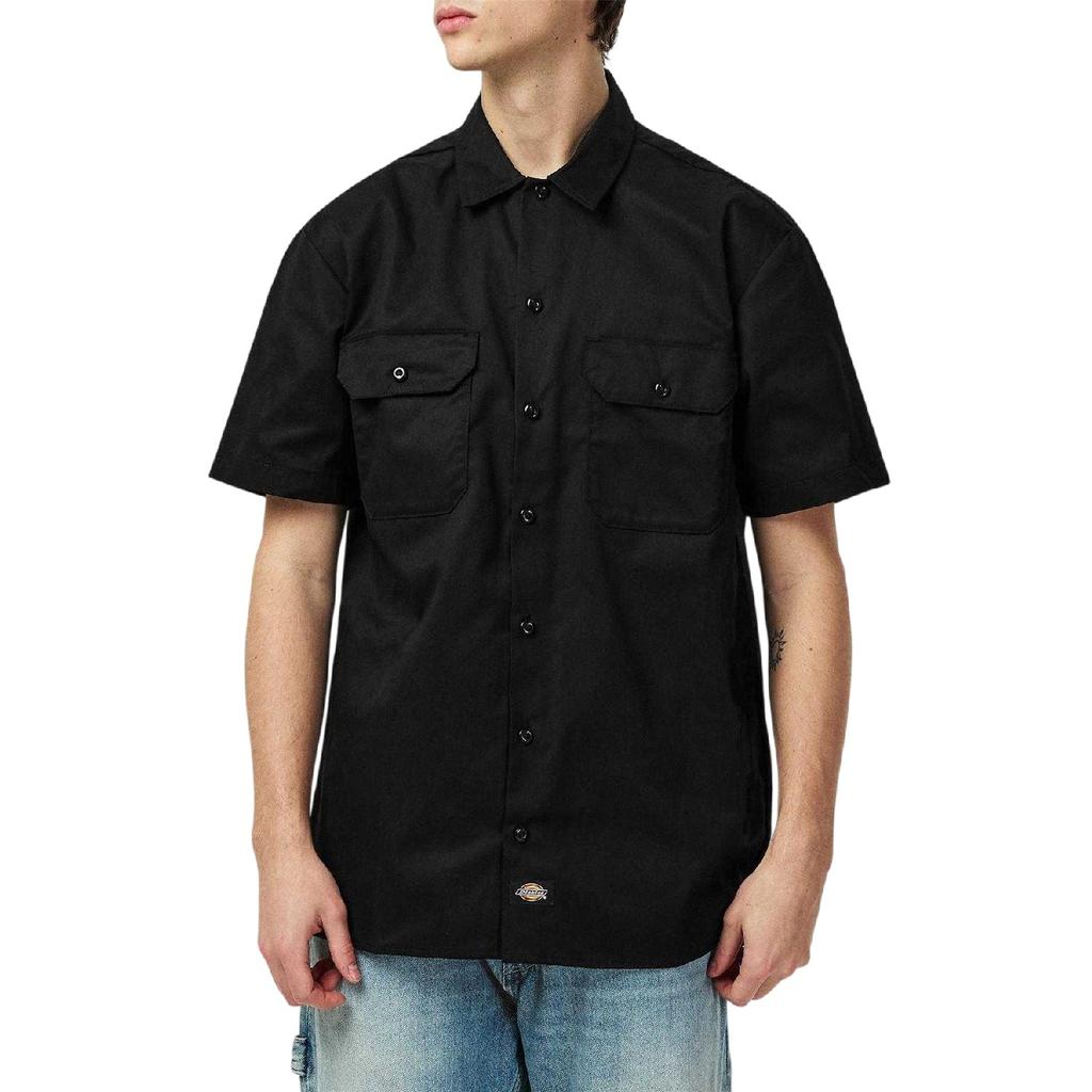 Dickies Mens Relaxed Fit Short-Sleeved Shirt