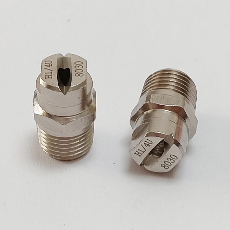 1/4" BSPT нержавеющая сталь плоскоструйная форсунка для очистки