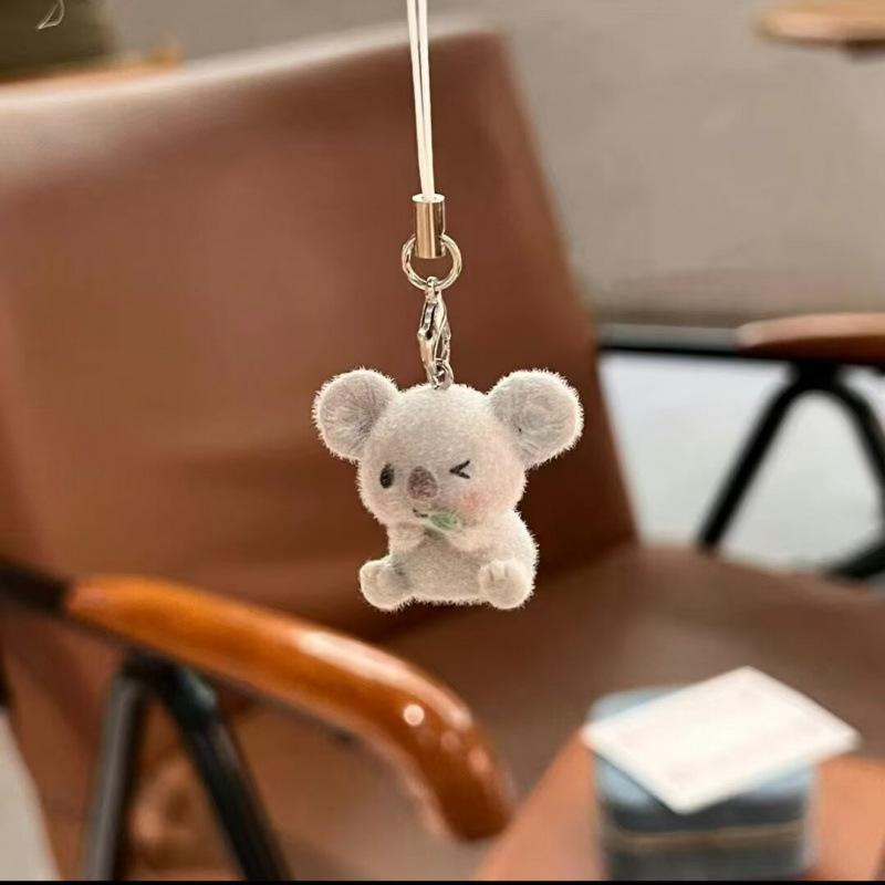 Милый 3D плюшевый кулон из смолы, мини-кукла, подвеска для мобильного телефона, аксессуары для DIY ювелирных изделий