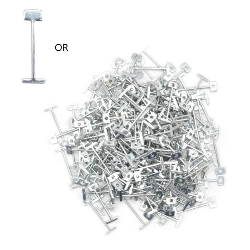 Комплект системы выравнивания плитки Выравниватель для плитки Распорки Сменные стальные штифты Инструмент для укладки керамической плитки с ключами