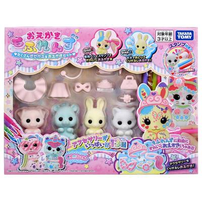 TAKARA TOMY Рисунок Mofrens Многие одеваются Набор для рисования и